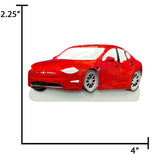 Personalized Car Christmas Ornament - Electric Car