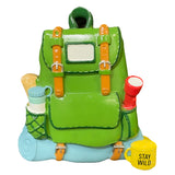 Personalized Hiking Backpack Christmas Ornament - Hiker Camper Gift