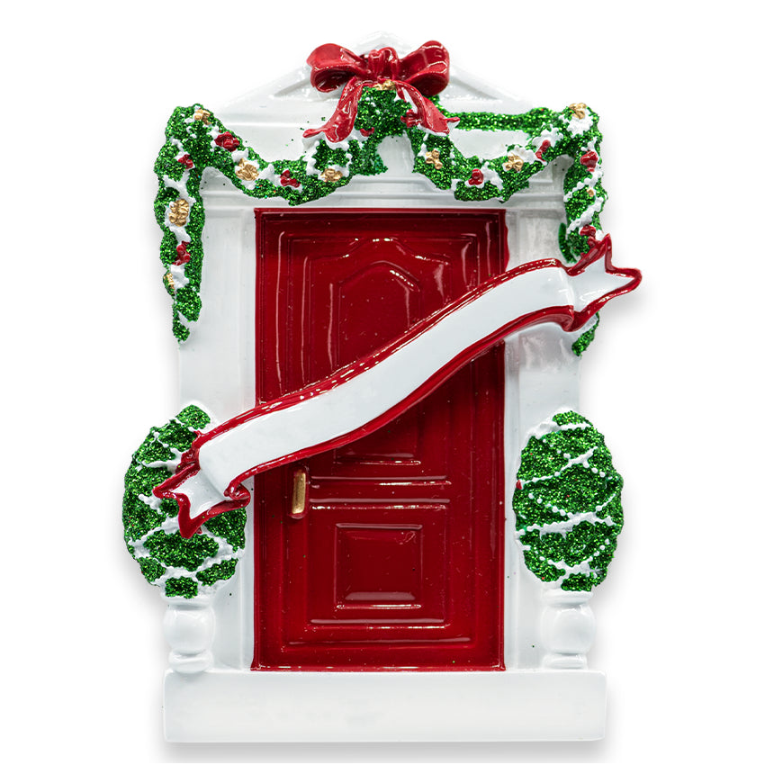 Personalized New Home Christmas Ornament - Red Door Gift