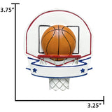 Personalized Basketball Hoop Christmas Ornament 2025