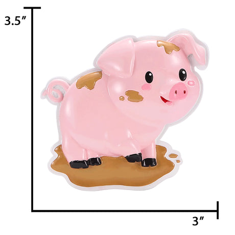 Personalized Pig Christmas Ornament