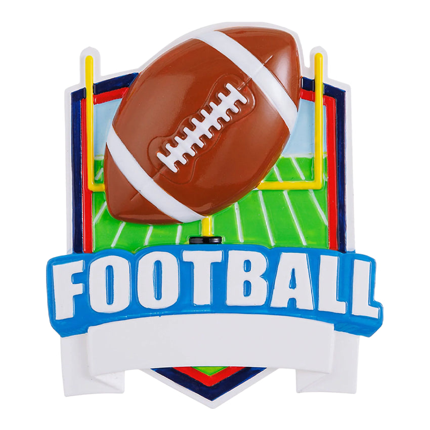 Football Personalized Christmas Ornament 2025