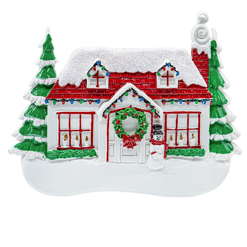 Personalized New House Christmas Ornament