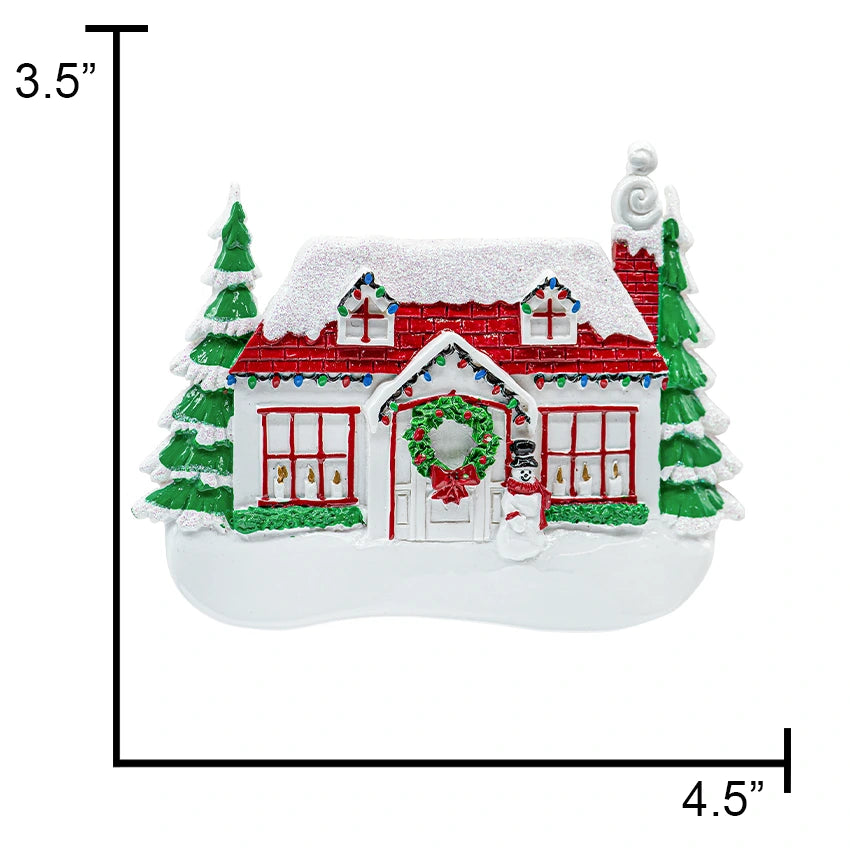 Personalized New House Christmas Ornament