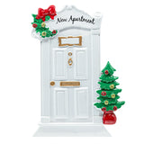 Personalized New Apartment Christmas Ornament