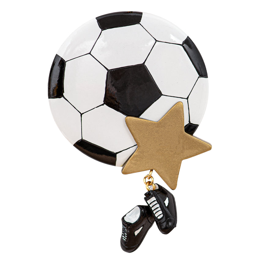 Soccer Ball Christmas Ornament 2025