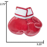 Personalized Boxing Gloves Christmas Ornament / Red 2025