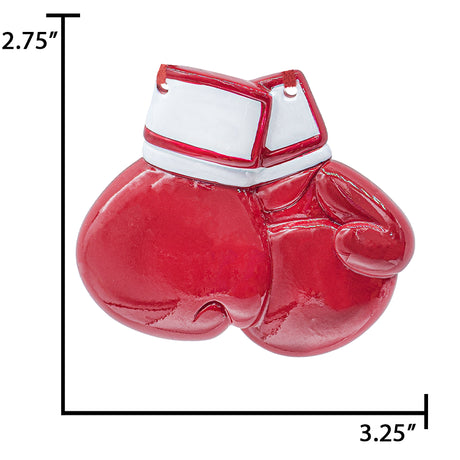 Personalized Boxing Gloves Christmas Ornament / Red 2025