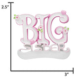Personalized Big Sister Christmas Ornament -Lettering