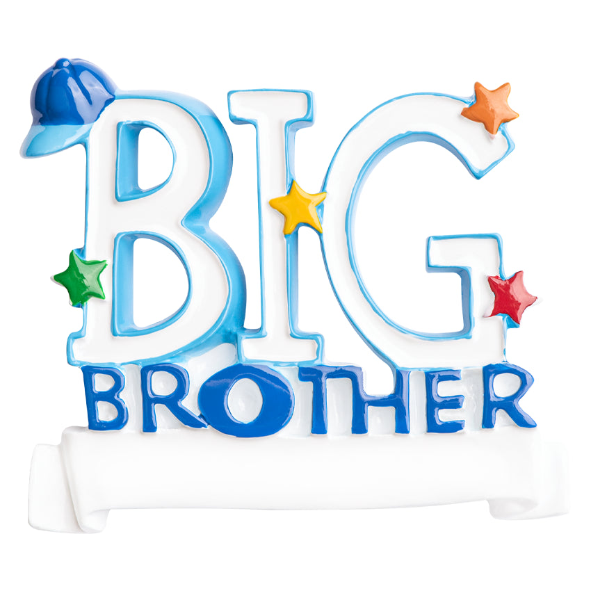 Personalized Big Brother Christmas Ornament