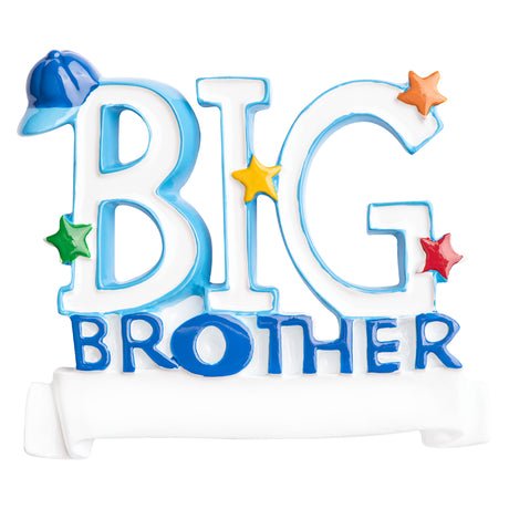 Personalized Big Brother Christmas Ornament