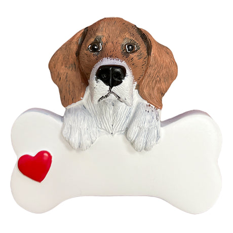 Personalized Beagle Christmas Ornament