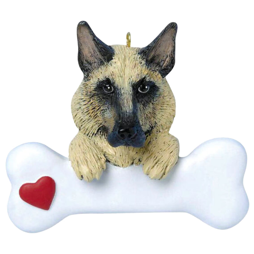 Personalized German Shepherd Christmas Ornament