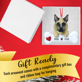 Personalized German Shepherd Christmas Ornament