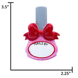 Personalized Nail Polish Christmas Ornament
