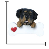 Personalized Rottweiler Christmas Ornament
