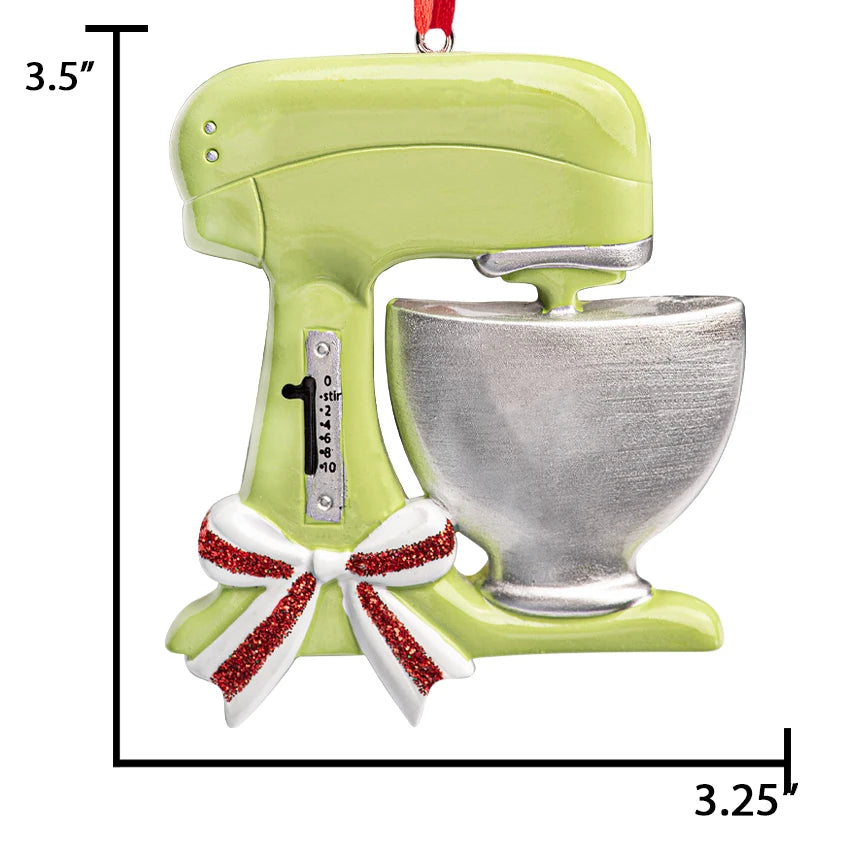 Personalized Mixer Christmas Ornament