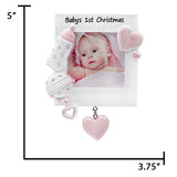 Custom Baby's 1st Christmas Ornament Girl