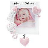 Custom Baby's 1st Christmas Ornament Girl