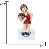 Custom Wrestling Boy Christmas Ornament