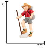 Personalized Hiking Boy Christmas Ornament