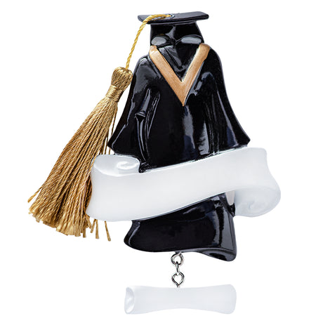 Personalized Graduation Gown Christmas Ornament / School,Name,Year