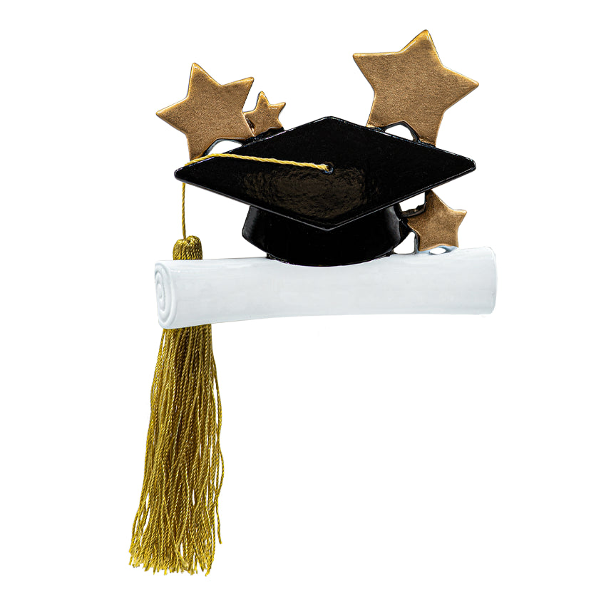 Personalized Graduation Cap Christmas Ornament
