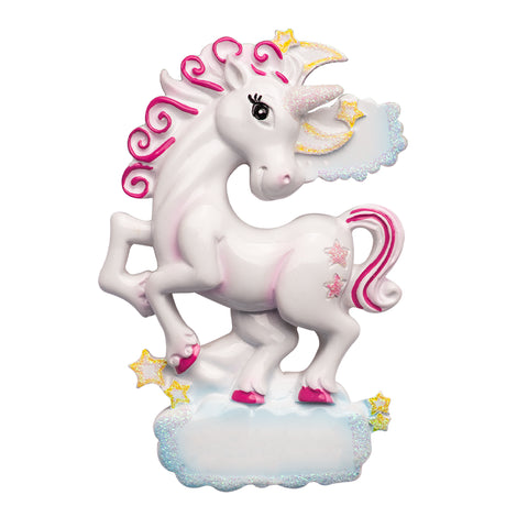 Unicorn Christmas Ornament / Personalized Gift for Girls