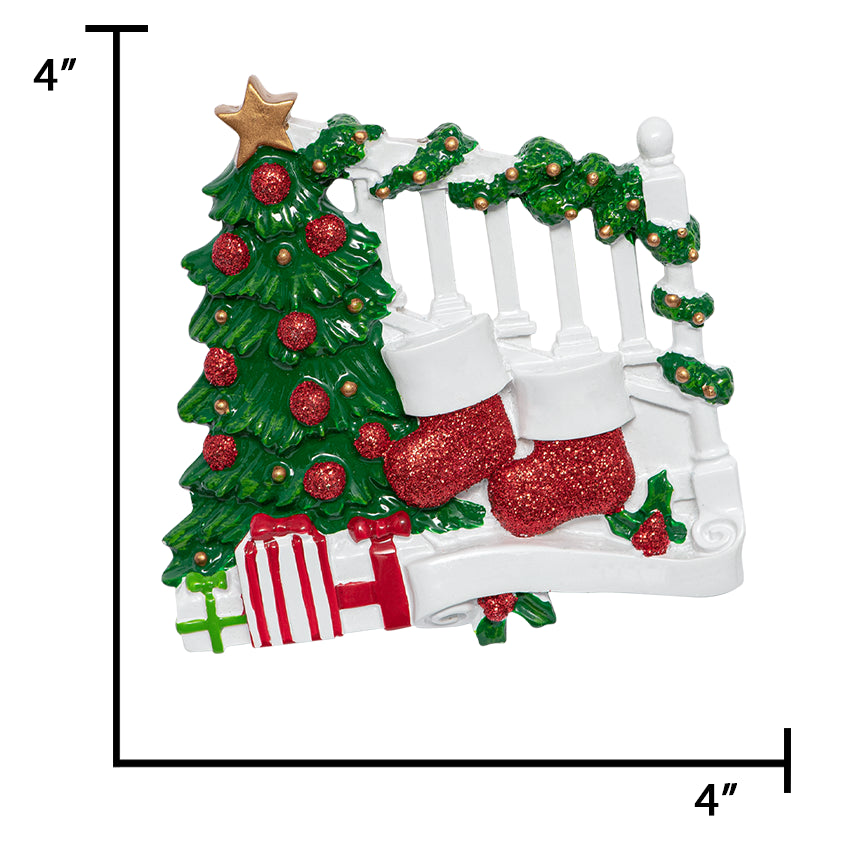 Personalized Stocking Couple Our First Christmas Together Ornament