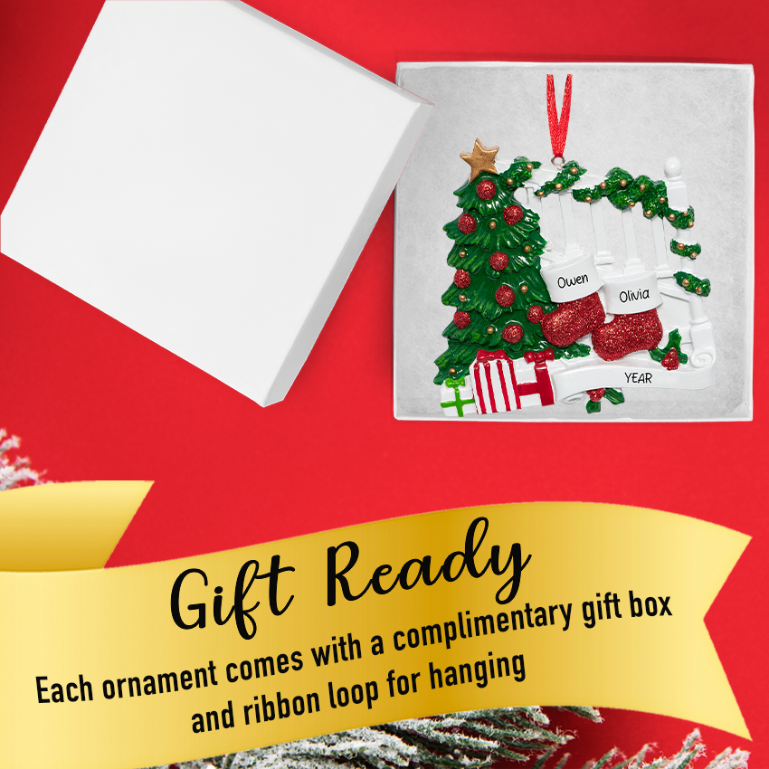 Personalized Stocking Couple Our First Christmas Together Ornament