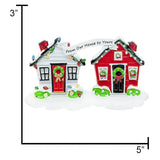 Personalized Next Door Neighbor New Home Christmas Ornament