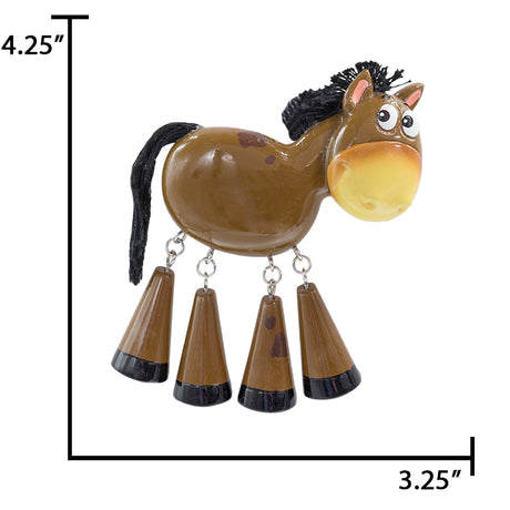 Personalized Horse Christmas Ornament - Barnyard Animal Gift