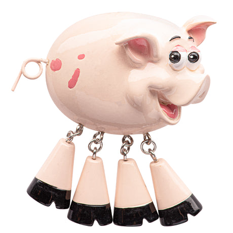 Personalized Pig Christmas Ornament - Farm Animal Gift