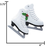 Personalized Figure Skates Christmas Ornament