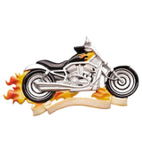 Personalized Motorcycle Christmas Ornament