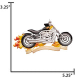 Personalized Motorcycle Christmas Ornament
