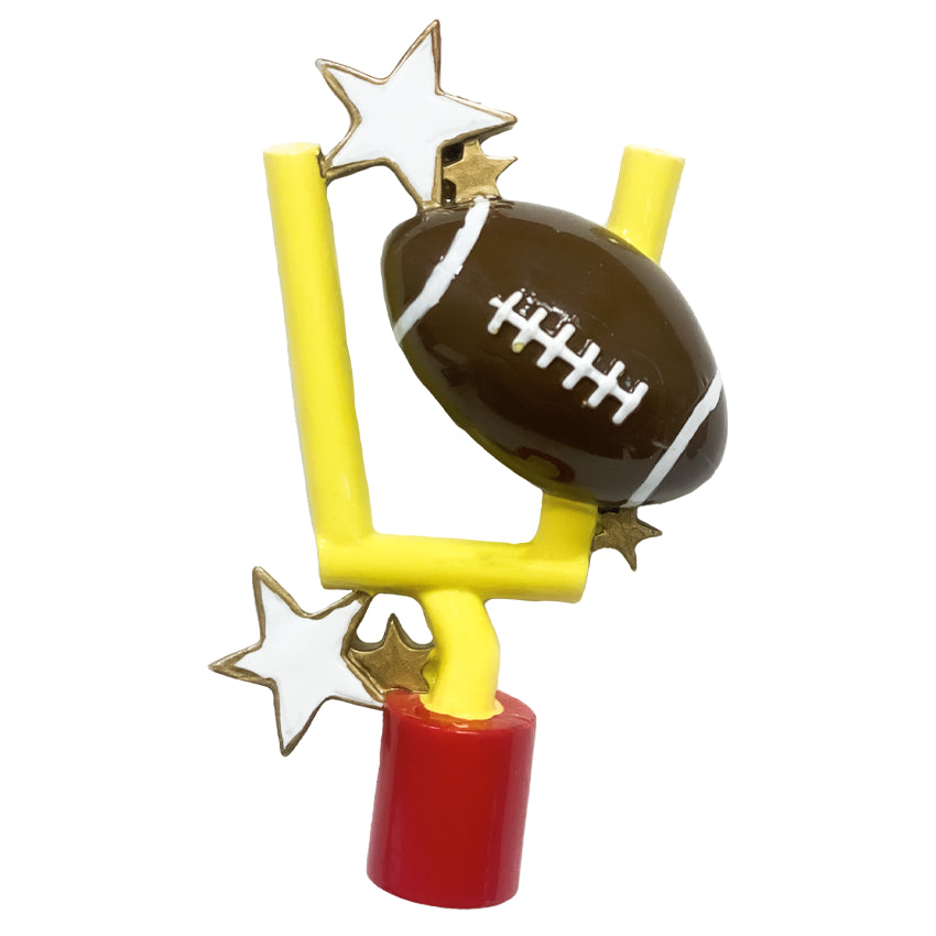 Custom Football Christmas Ornament