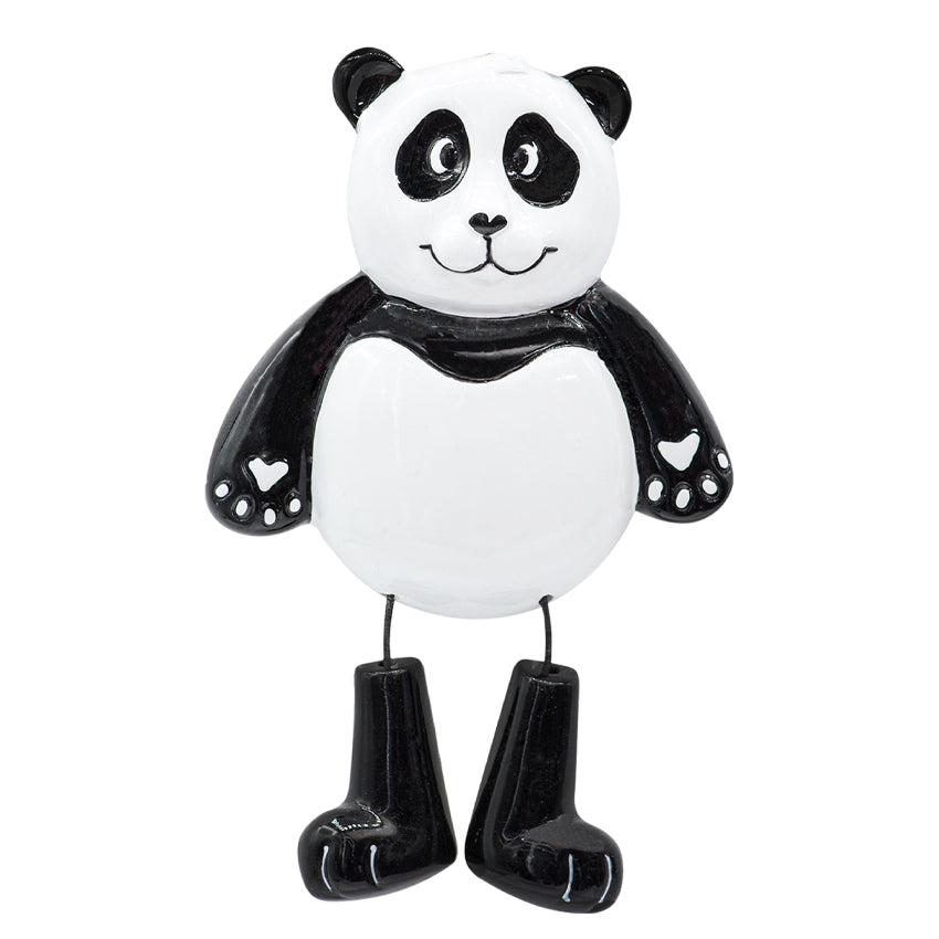 Personalized Panda Christmas Ornament