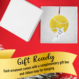 Gift‑boxed personalized boxing gloves keepsake ready for holiday gifting