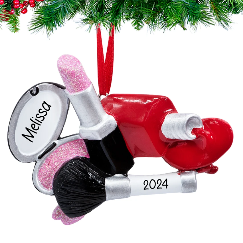 Personalized Makeup Tools Christmas Ornament