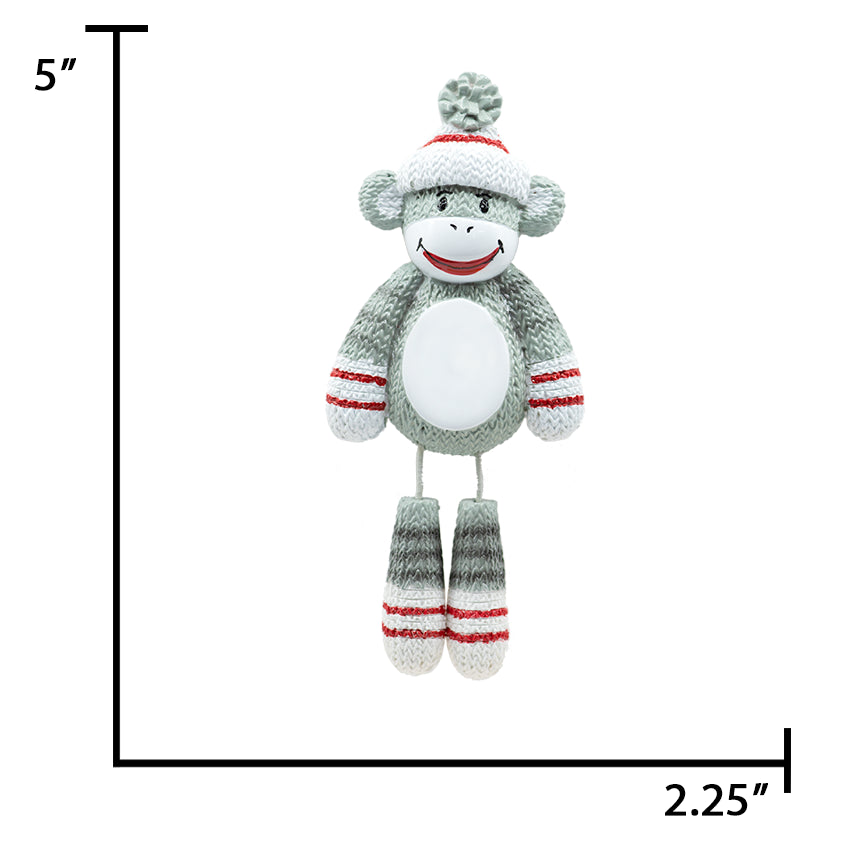 Personalized Monkey Christmas Ornament