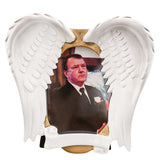 Custom Angel Wings Memorial Picture Frame Christmas Ornament