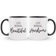 Couple good morning coffee mug set, a sweet gift to start each day with love and warmth.