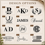 Personalized Leather Toiletry Bag