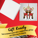 Celebrate your first Christmas together with a reindeer couple ornament from Gift Shopie!