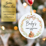 ORN024.BABY Kids & Baby round Ornament